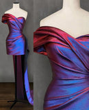 Sexy Sheath Asymmetrical Neck Blue Short 16th Birthday Dress Homecoming Dresses Cocktail Gown HZ0311