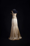 Vintage Prom Dresses 2000s Mermaid One Shoulder Satin Long Prom Dress Inspiration Prom Dresses HZ0311