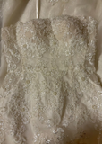 Retro Mermaid Sweetheart Neckline 1960s White Fitted Corset Bride Gown Long Lace Wedding Dresses HZ0311