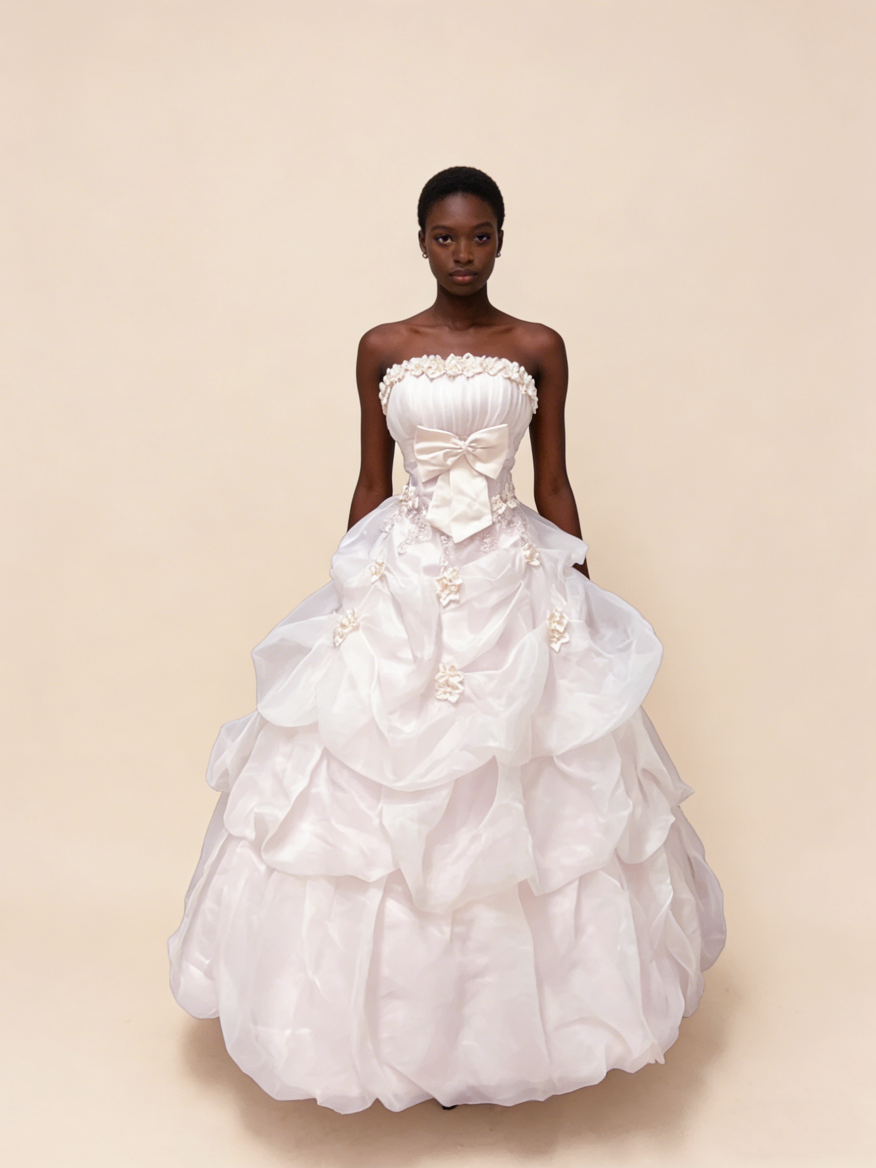 Light Pink Strapless A-Line Vintage Party Dresses Birthday Outfits Ball Gowns, HZ0427